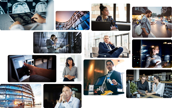 Moadboard of Images Route A