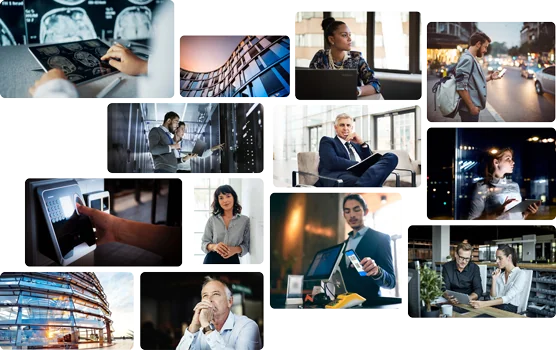 Moadboard of Images Route A