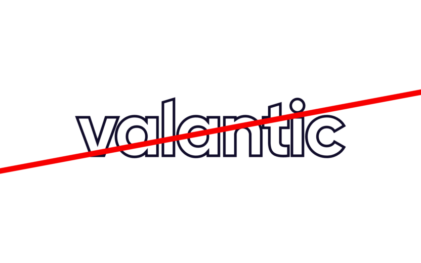 valantic Logo | valantic Logo in outline font not allowed