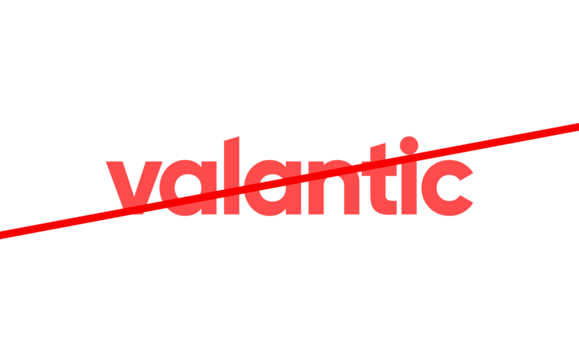 valantic Logo | Colored logo not allowed