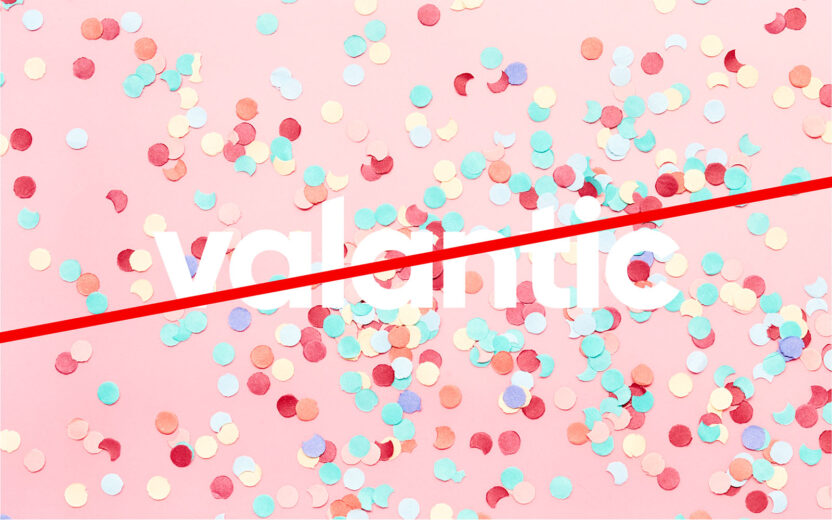 valantic Logo | Insufficient contrast