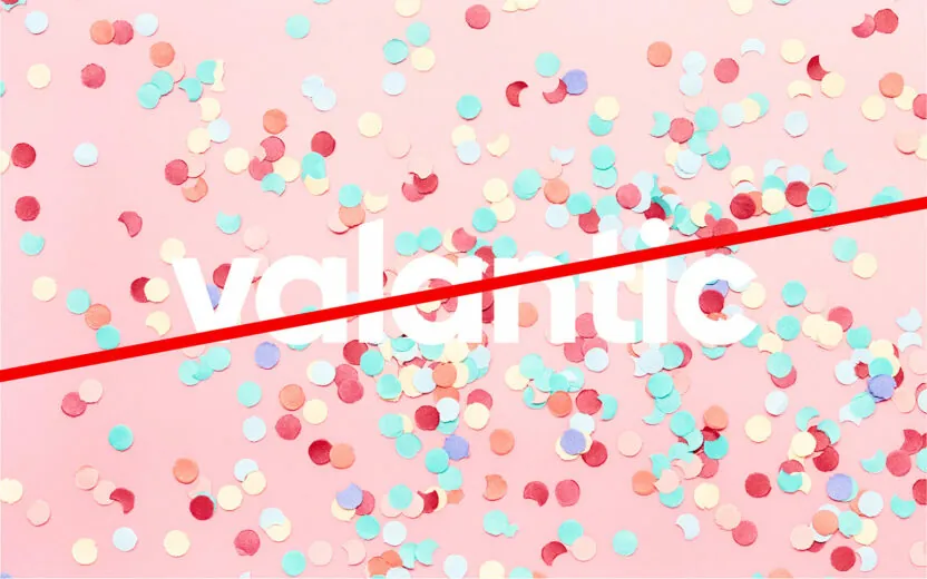 valantic Logo | Insufficient contrast